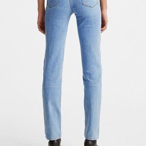 NWOT Levi's 724 straight high waisted jeans, light wash | size 26
